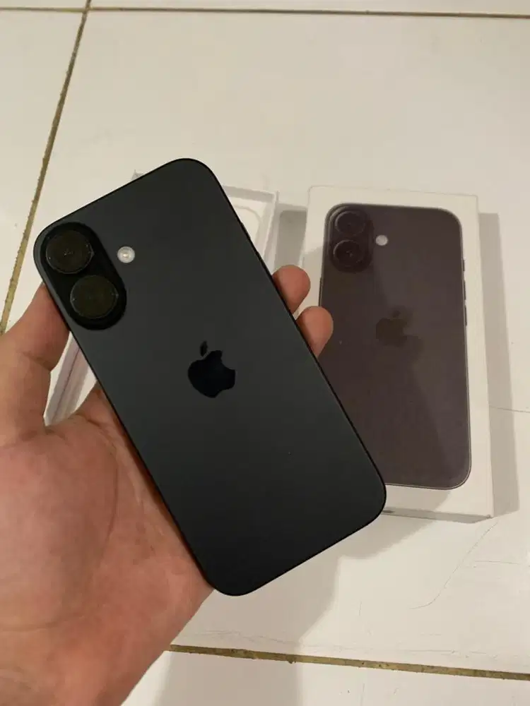 Iphone 16 128gb original fullset mulus no minus