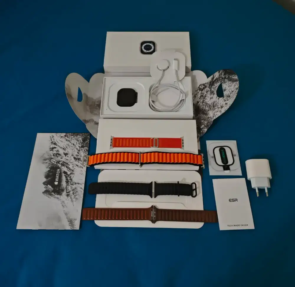 Apple watch Ultra 2 Black Titanium original mulus terawat