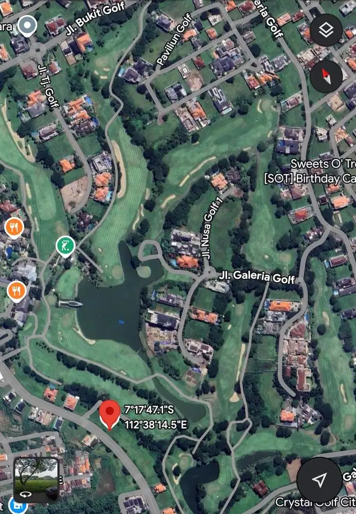 23.5JT/M2! DIJUAL KAVLING GOLF VIEW CITRALAND M3 LONG + LAKE VIEW