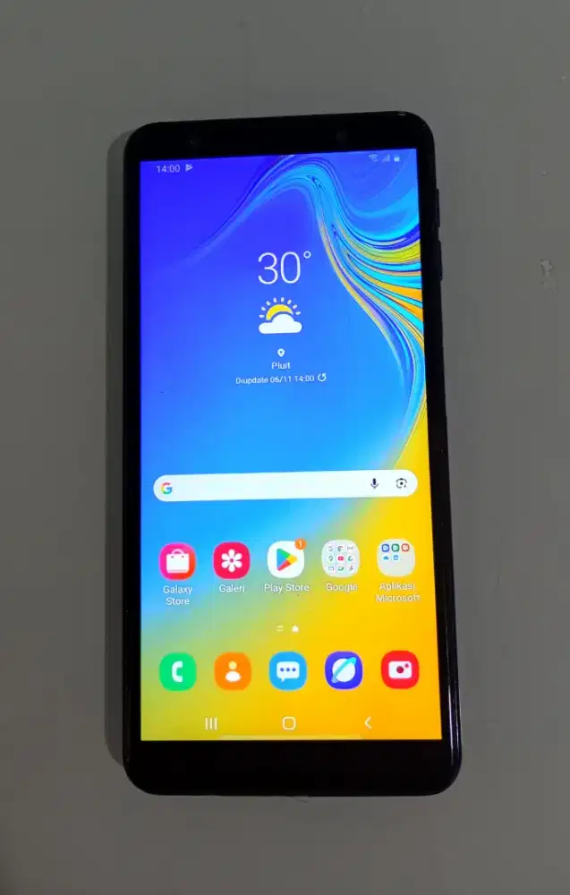 Dijual HP Samsung A7 2018 4/64GB unit only