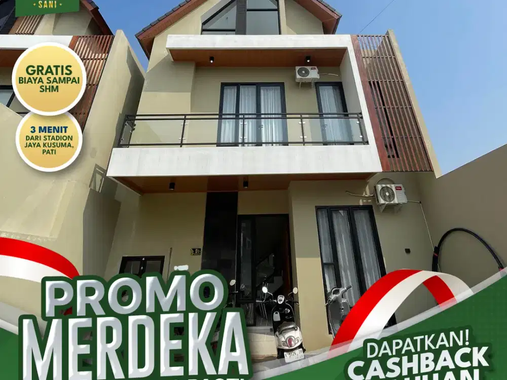 Hunian Modern dengan Fasilitas Premium di Bosstania Pati