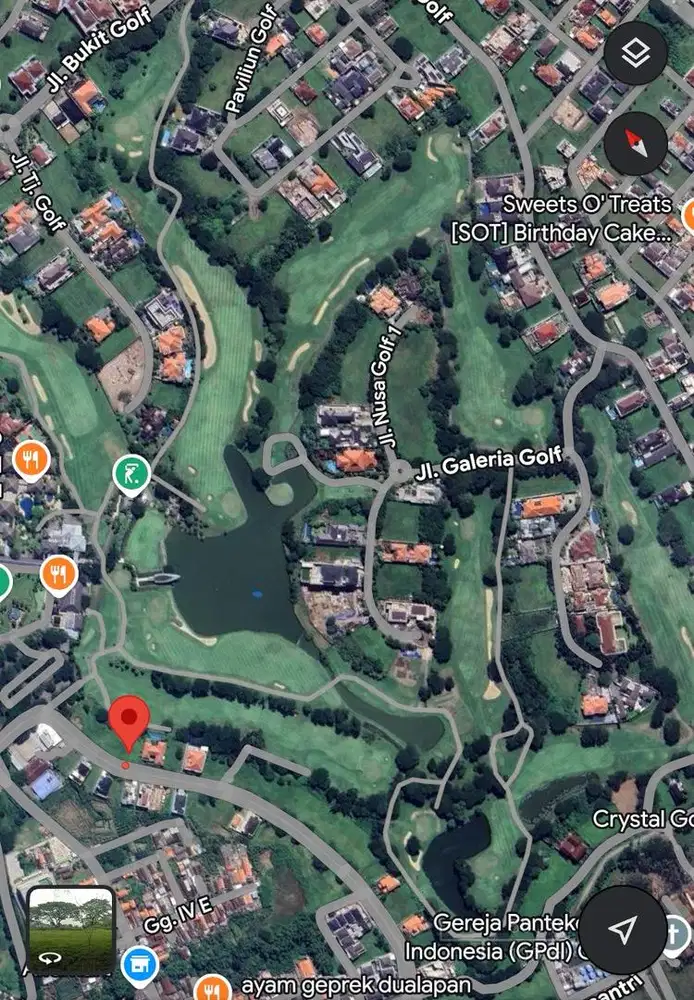 23JT/M2! DIJUAL KAVLING TANAH GOLF VIEW CITRALAND M3 LONG GOLF VIEW