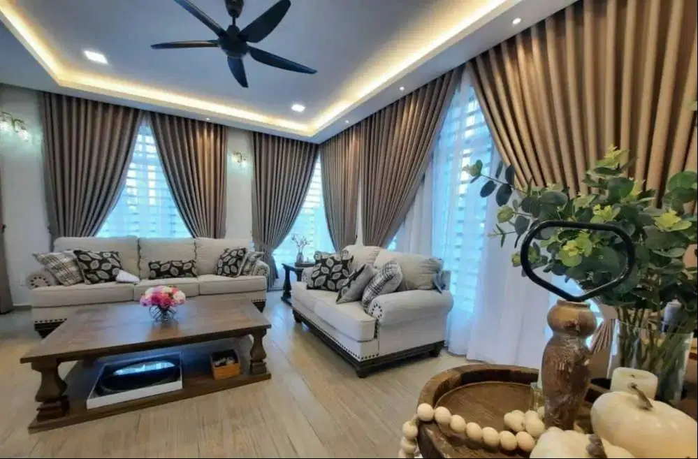 Tukang Gorden Blackout Jendela & Pintu Hordeng Vitrase Gordyn Puring