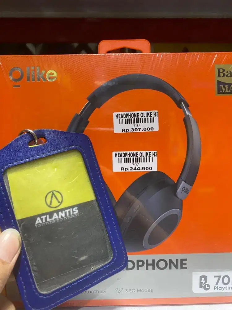 HEADPHONE OLIKE H3|ATLANTIS DAHSYAT