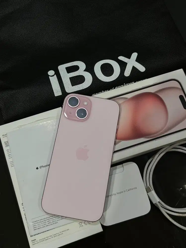 Iphone 15 128GB iBox garansi on 2026