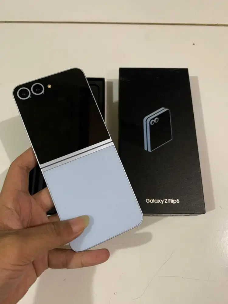 Samsung galaxy z flip 6 12/256gb original garansi resmi no minus mulus