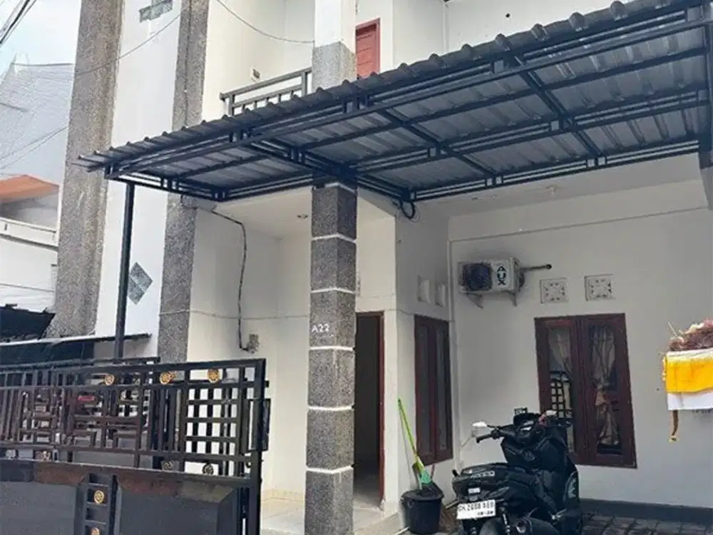 [AMR-242.PAS] Rumah Nyaman 2 Kamar Sewa Bulanan di Perumahan Kesiman Kertalangu Denpasar Timur