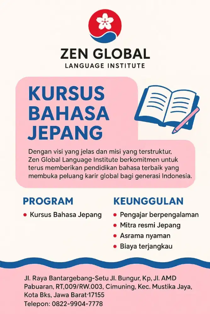 Kursus Bahasa Jepang dan Korea