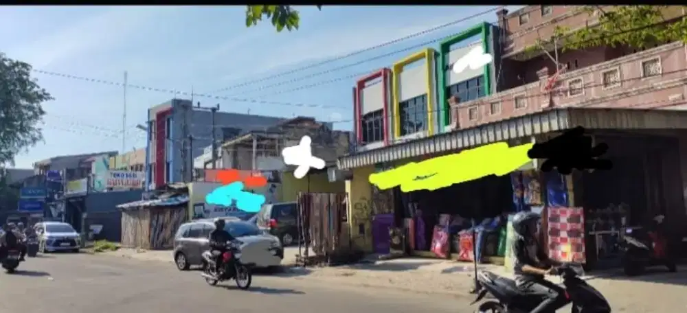 RUKO 2 LANTAI DEKAT PASAR RAU