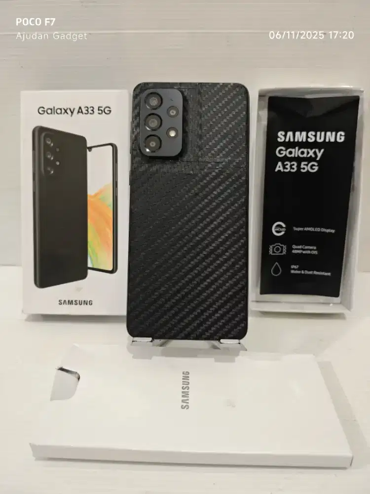 Samsung A33 5G 8/128 Gb Mulus 85% (Minus Dkit) bs TT/BT yah