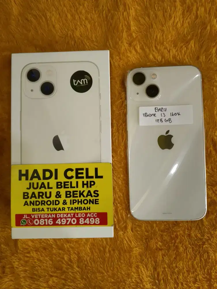 Iphone 13 ibox 128gb New Baru buka bungkus