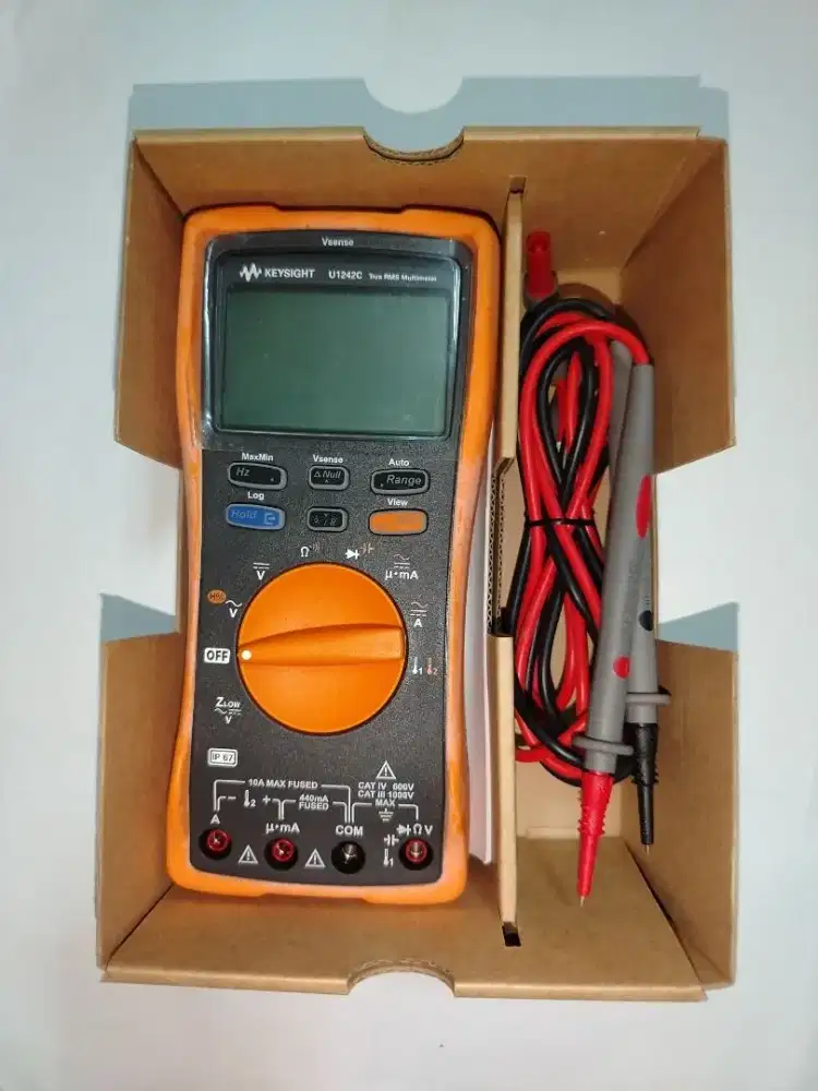 Keysight U1241C True RMS Handheld Digital Multimeter Listrik Tool