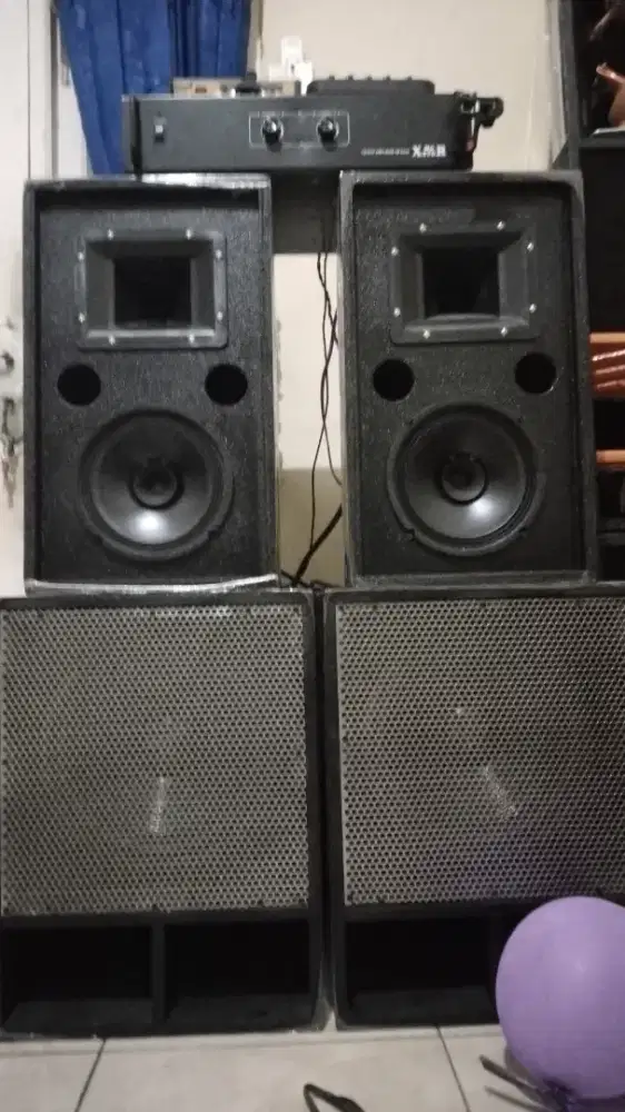 Paket sound system 12 Siap bunyi tinggal colok