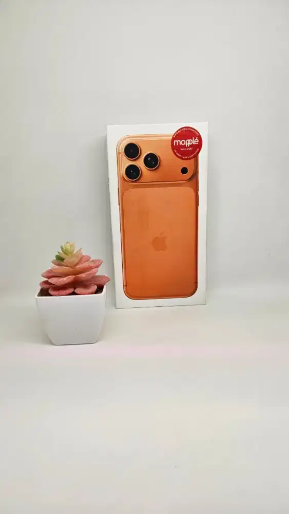 iPhone 17 Promax 512GB (Cosmic orange) iBox/Resmi segel new no repack