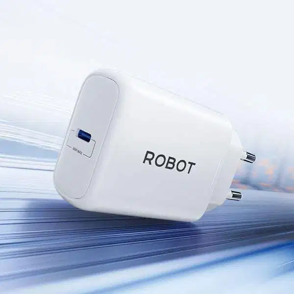 ROBOT RT-GC01 Adapter Kepala Charger Fast Charging GaN 25W Type C