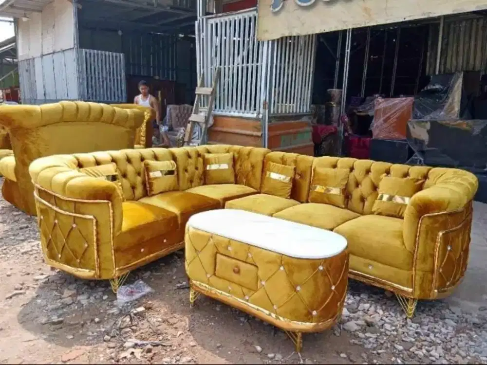 Sofa L arabian smoke