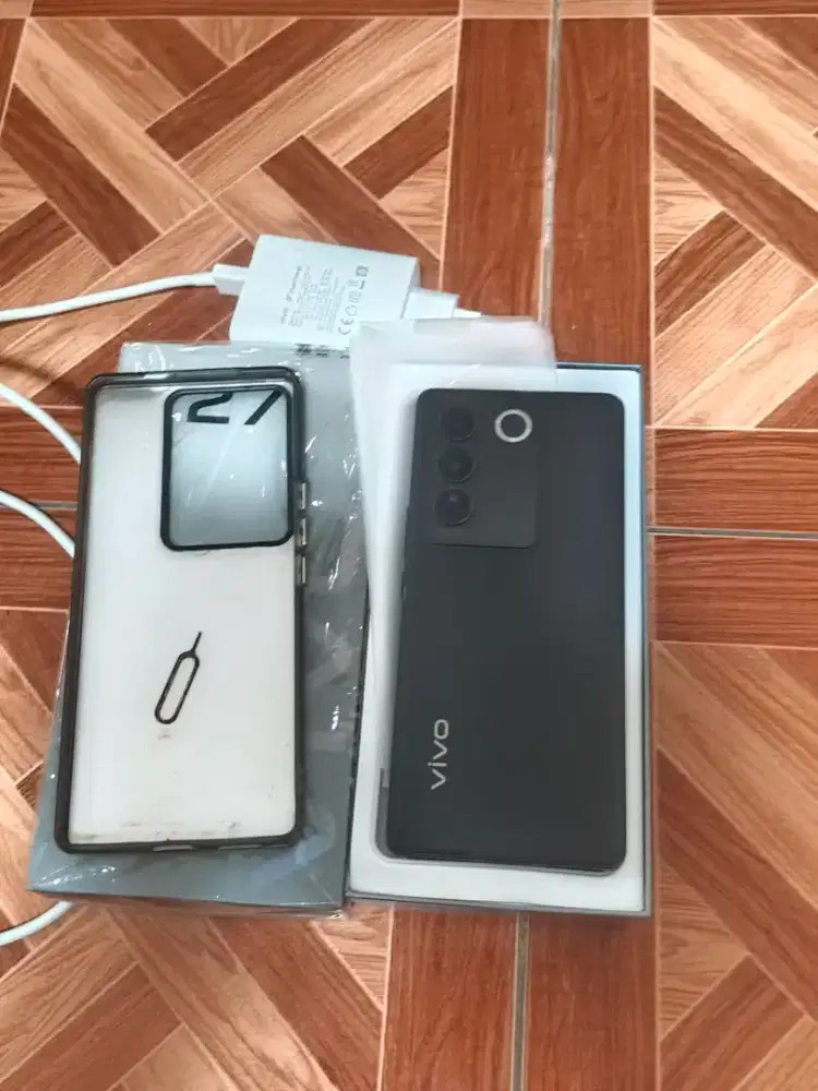 Vivo V27 5g lcd burn merah