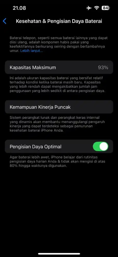 Ip 14 128 gb midnight blibi