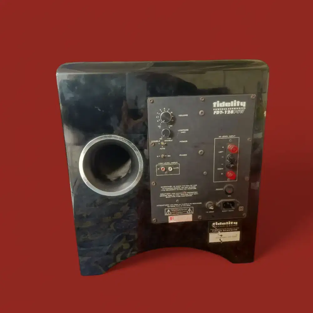 Subwoofer fidelity 12 inch