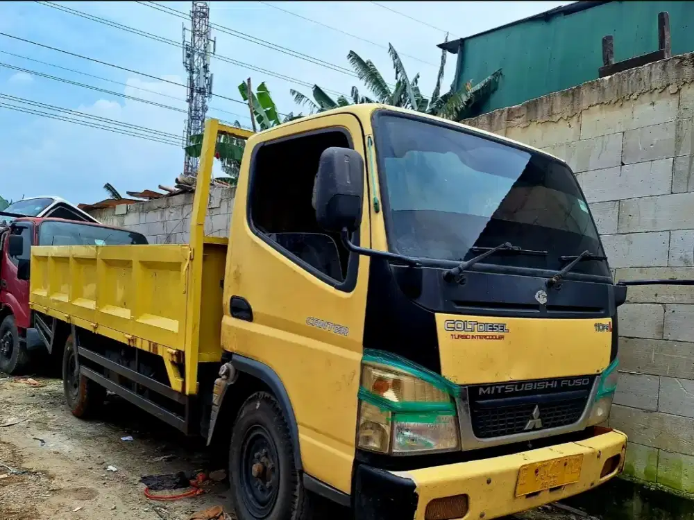 Mitsubishi Colt Diesel 4ban Long PS110Long Casis Bak Besi3way 4.2mtr