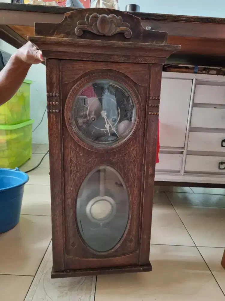 Jam Antik merk Gustav Becker Silesia P42