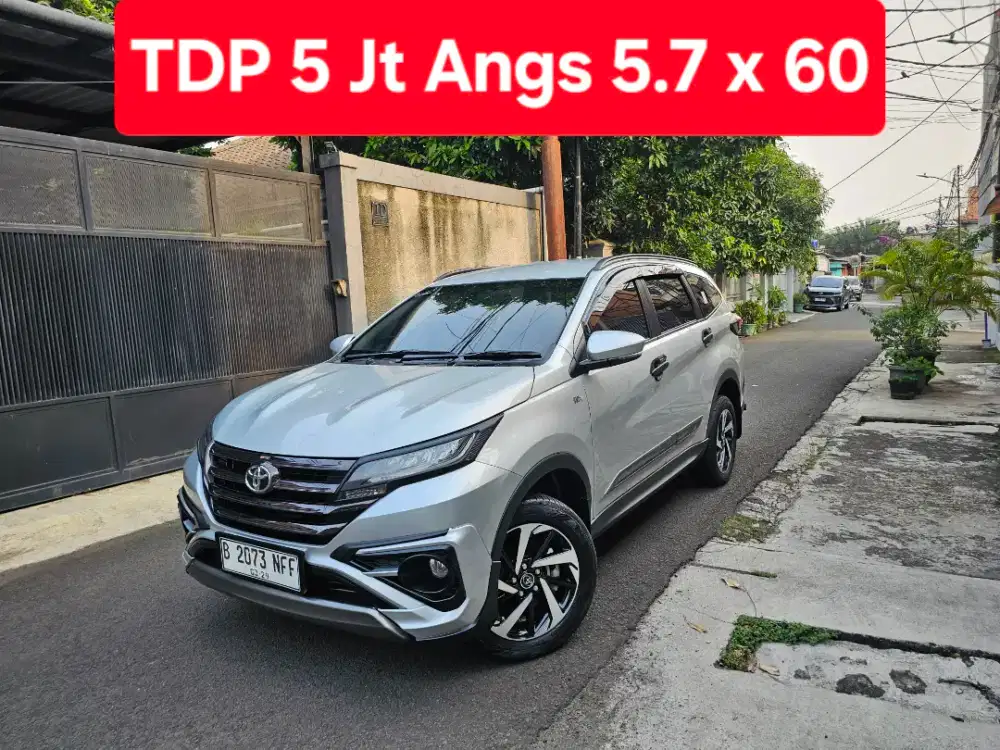 TDP 5 Jt Angs Termurah All New Rush GR 2024 Manual Silver Low Km