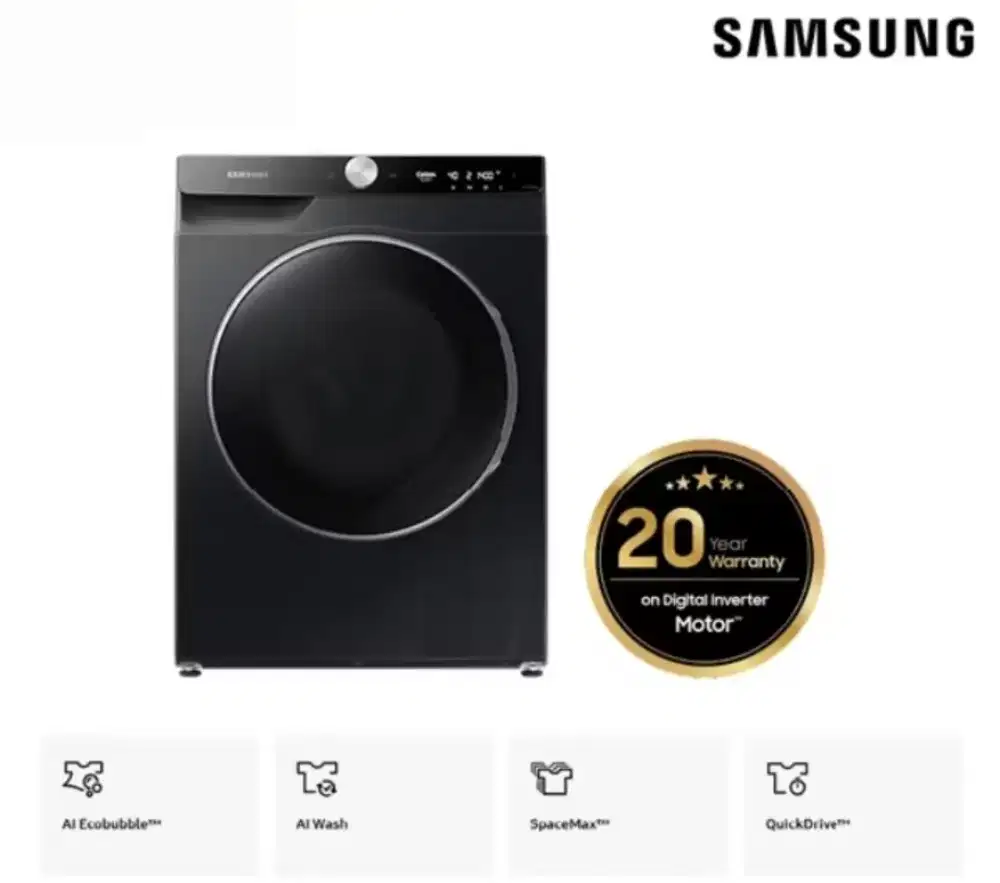 FRONT LOADING 12KG SAMSUNG