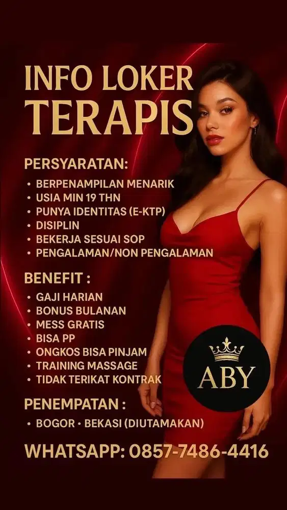 INFO LOKER TERAPISH SPA BEKASI - BOGOR