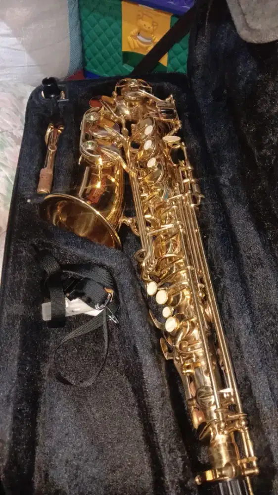 Dijual Cepat Saxophone Alto Paladin Gold Series–Kondisi Bagus Lengkap