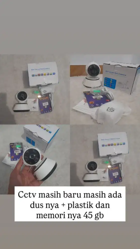 CCTV WITH MEMORY CARD 45GB