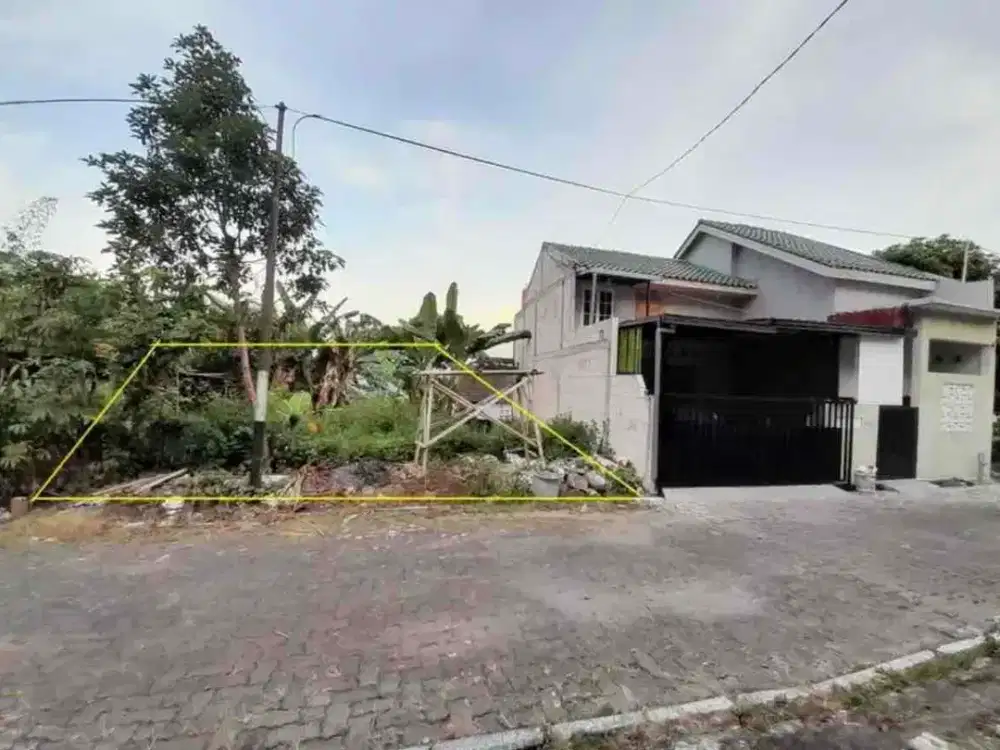 tanah banyumanik di dalam perumahan cluster dekat grafika kodam transmart