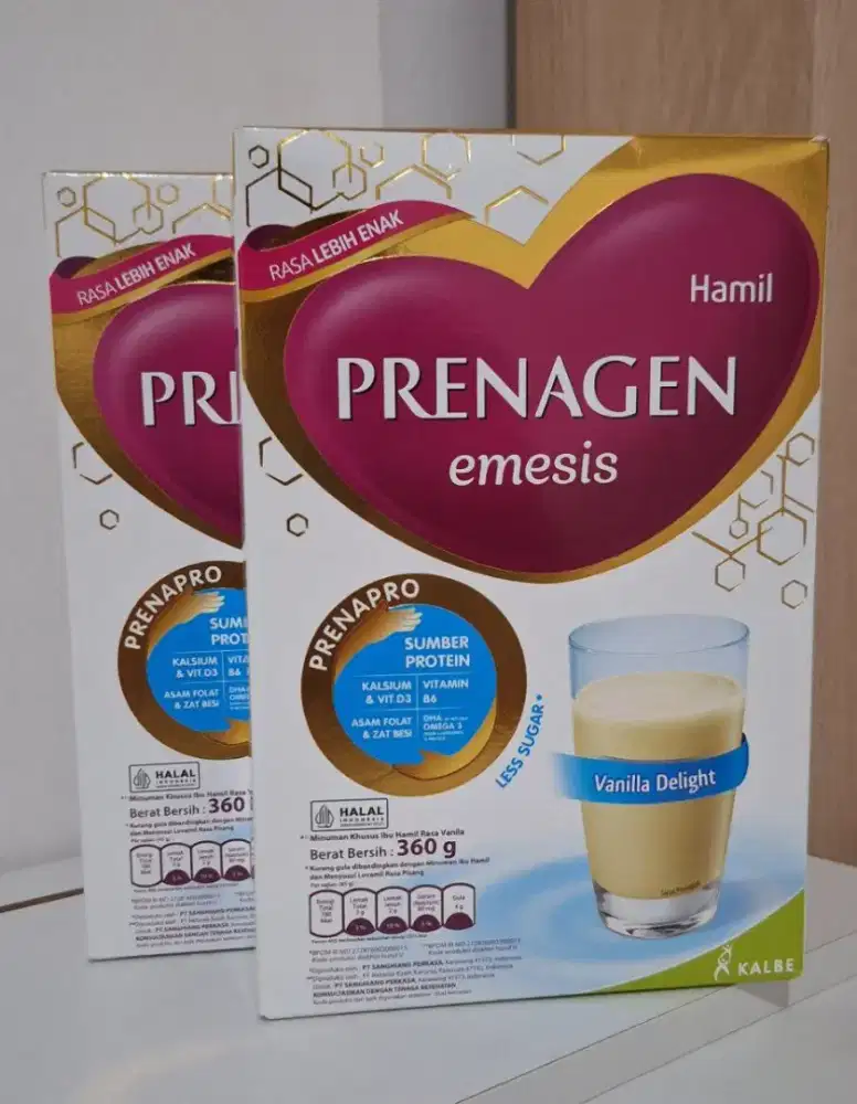 Susu Hamil - Prenagen Emesis Vanilla Delight 360gr