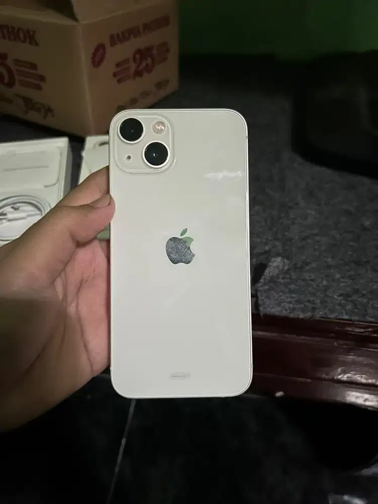iPhone 13 128 iBox Garansi ON fullset mulus siap pake