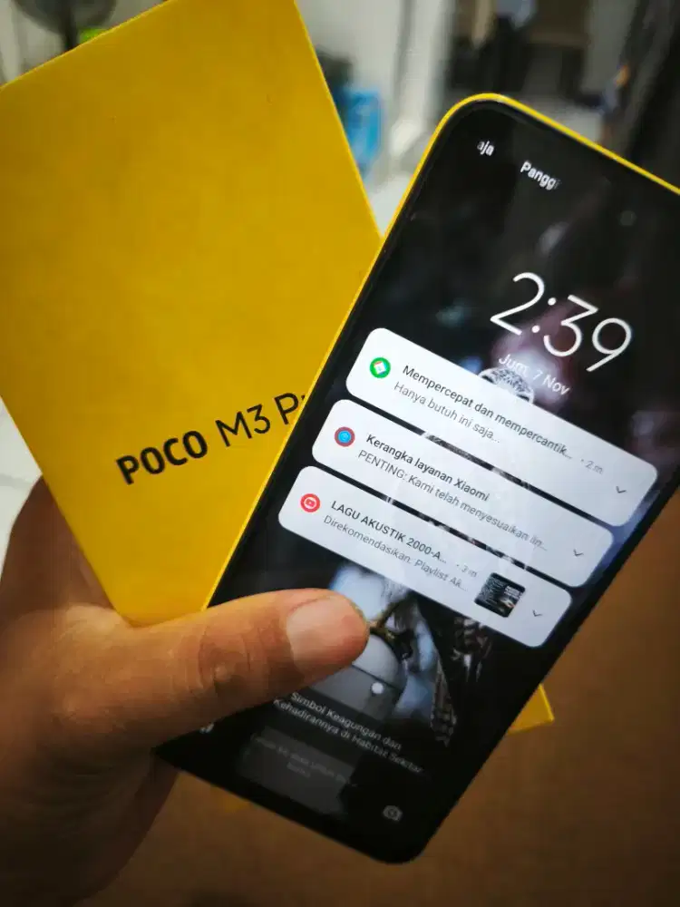 Poco M3 Pro 5G. Ram 6/128 (ganti baterai)