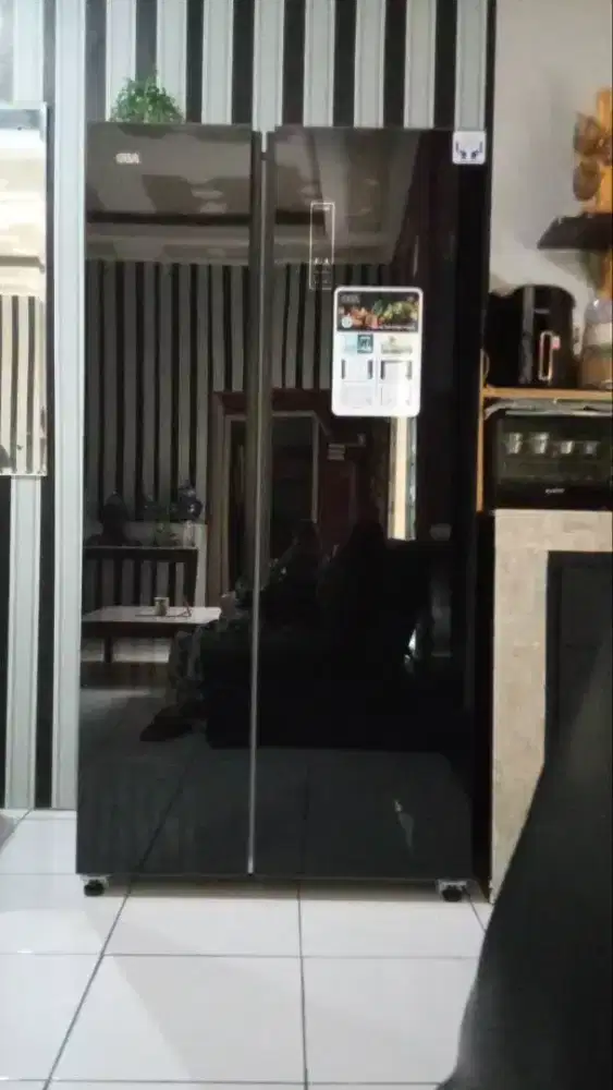 Kulkas GEA side by side 2 pintu