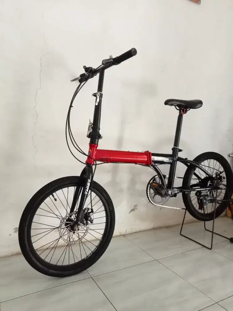 Sepeda lipat siap goes semua normal ukuran 20