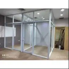 Kusen Pasang   Pintu Aluminium Alumunium + Plafon Partisi Gypsum PVC