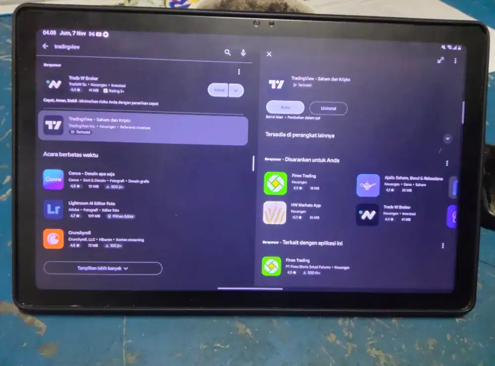 Tablet Samsung A7 T500