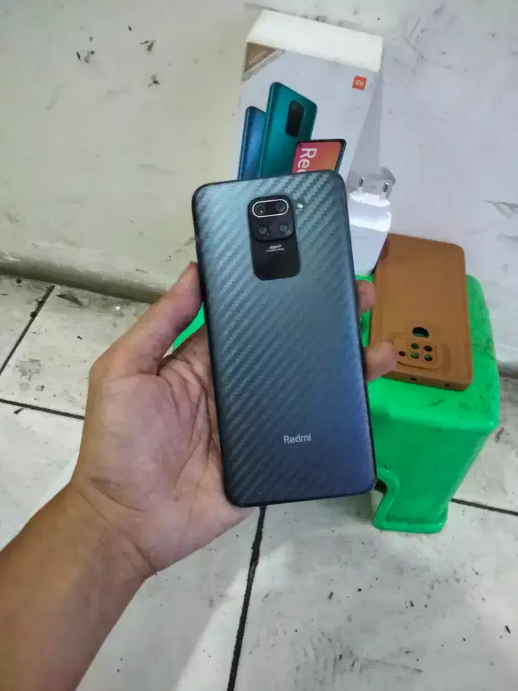 Ram 8 (6+2)/128 GB Xiaomi Redmi Note 9 Fullset Lcd Orian