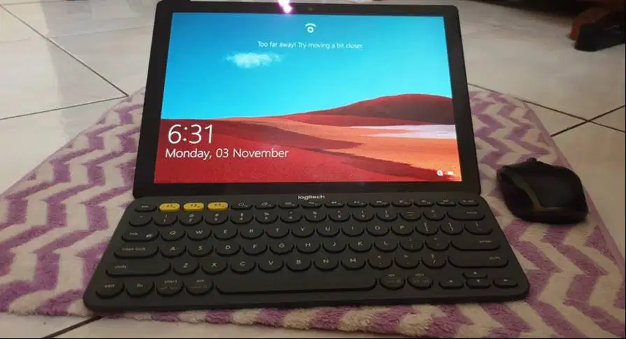 Laptop Tablet Touchscreen SSD 256 Mesin Normal Nominus Harga Pass