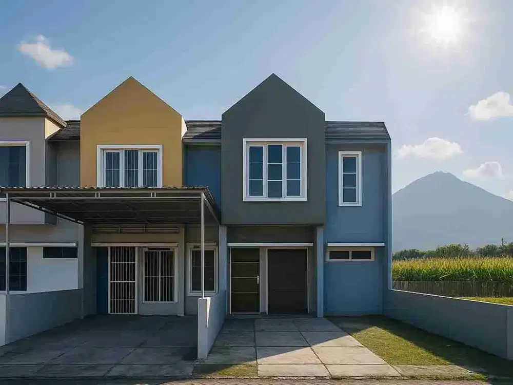 Rumah 2 Lantai murah SHM IMB Split 200 Jutaan Posisi Hook!