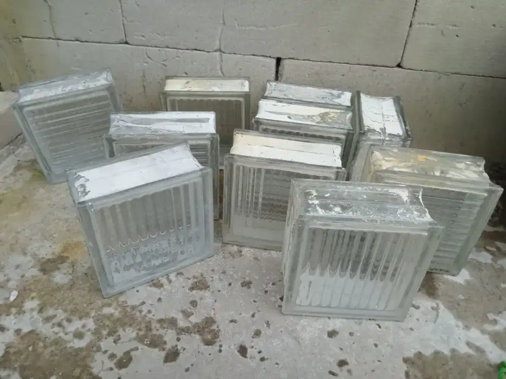 Glass Box Glass Block Bekas Seken