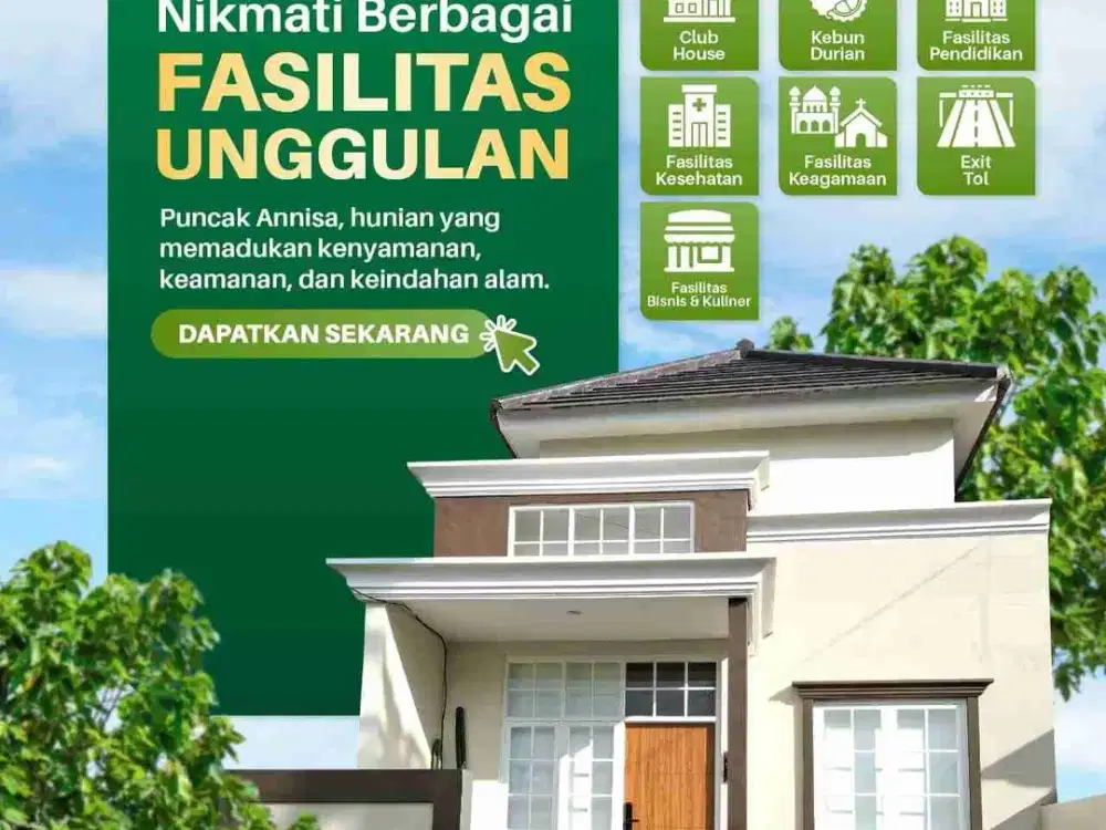 Dijual Rumah Premium Kota Malang Dekat Tol & Pusat Kota