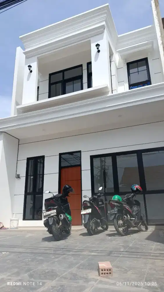 Rumah Mewah 2 lantai di Palembang Lokasi Sukabangun 2 tersisa 8 unit