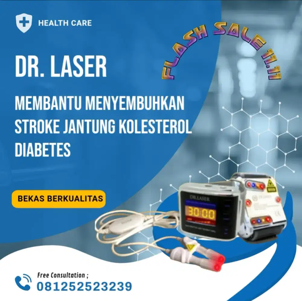 Dr Laser Membantu Menyembuhkan Stroke Hipertensi Diabetes Kolesterol