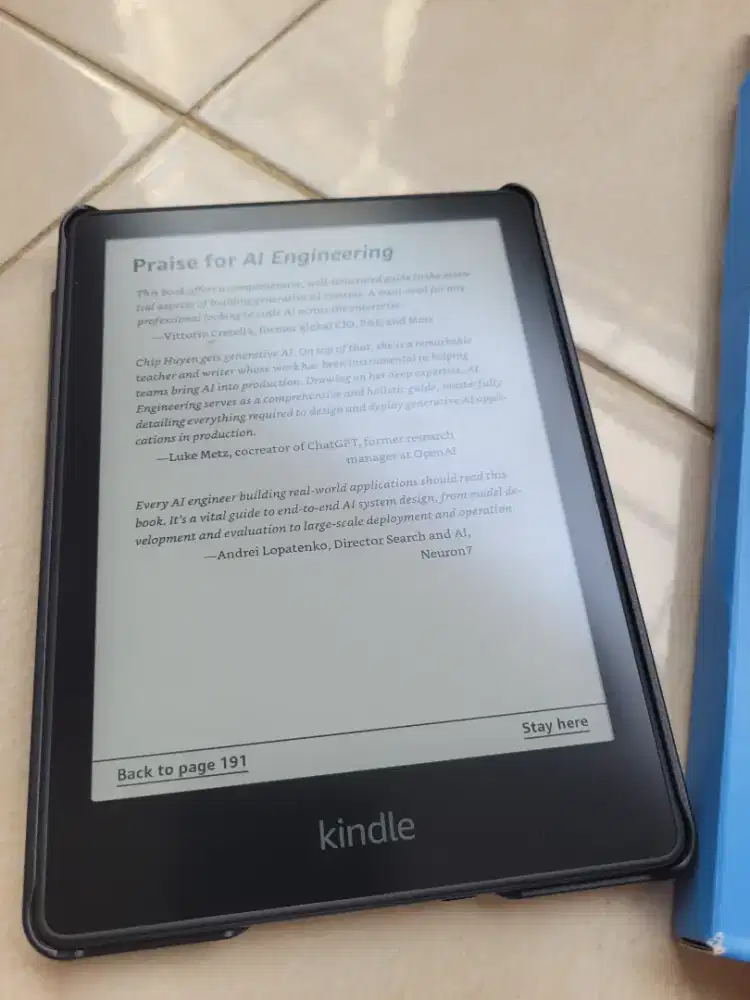 Amazon Kindle Paperwhite 11th Gen 16GB wifi (ads)