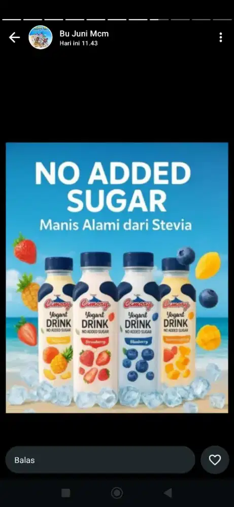 Paketan cimory free tumbler