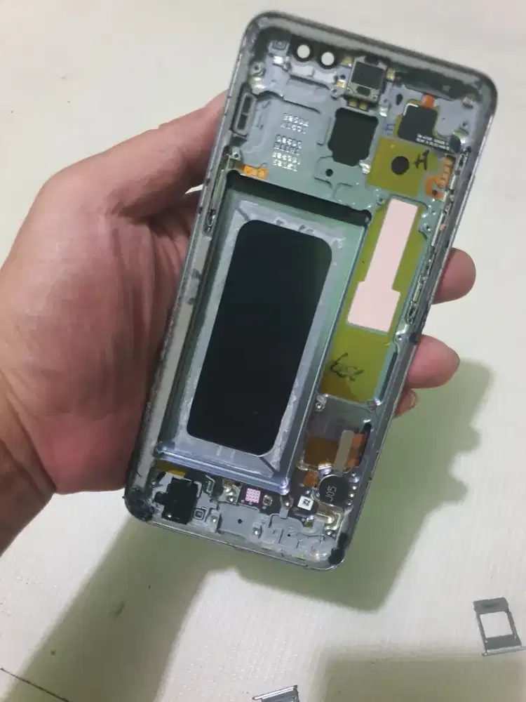 Lcd samsung  a8 2018 Original  plus frem