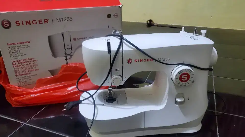 Mesin jahit singer M1255, New, Sekali pakai