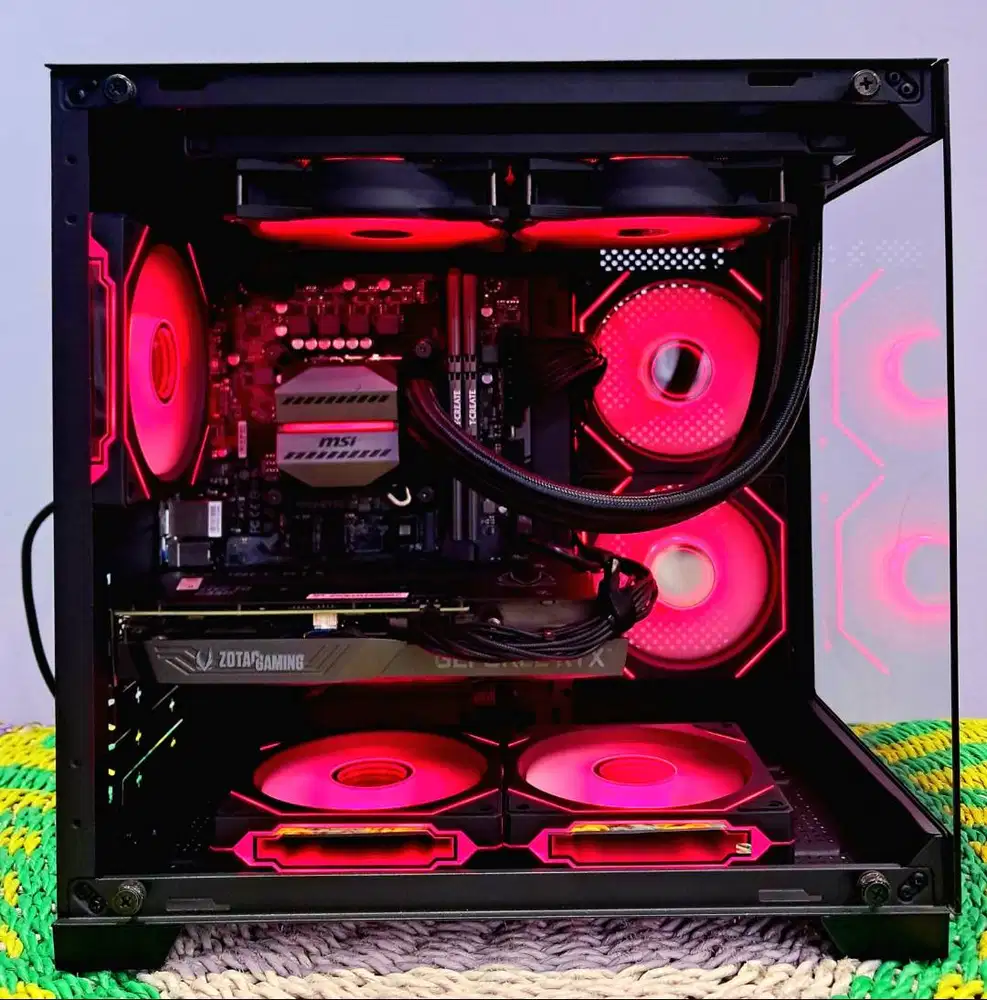 Gaming PC i5 11400F RTX 3060 12GB NVMe 512GB 16GB RAM Render Grafis